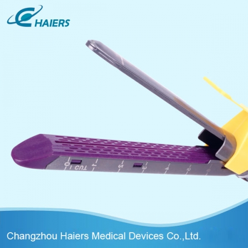 Disposable endoscopic linear cutter stapler and reloading unit Disposable endoscopic linear cutter stapler and reloading unit
