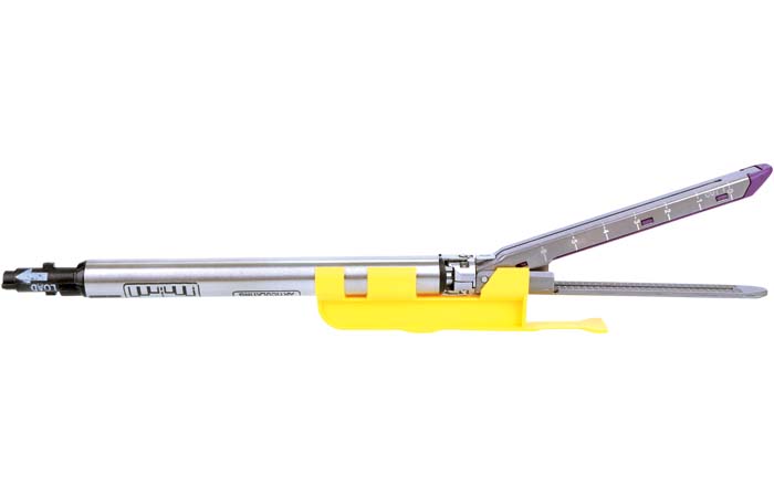Disposable endoscopic linear cutter stapler and reloading unit