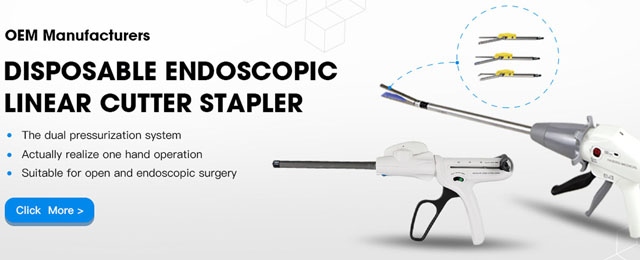 Changzhou Haiers Medical Devices Co., Ltd.-medical stapler, surgical stapler,laparoscopic stapler,minimally invasuve stapler,skin stapler-Disposable endoscopic linear cutter stapler and reloading unit